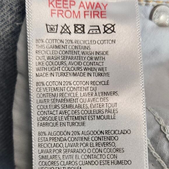 BDG Urban Outfitters Women's Boyfriend Jeans High Rise Baggy 29 Light Wash Denim - Picture 9 of 13